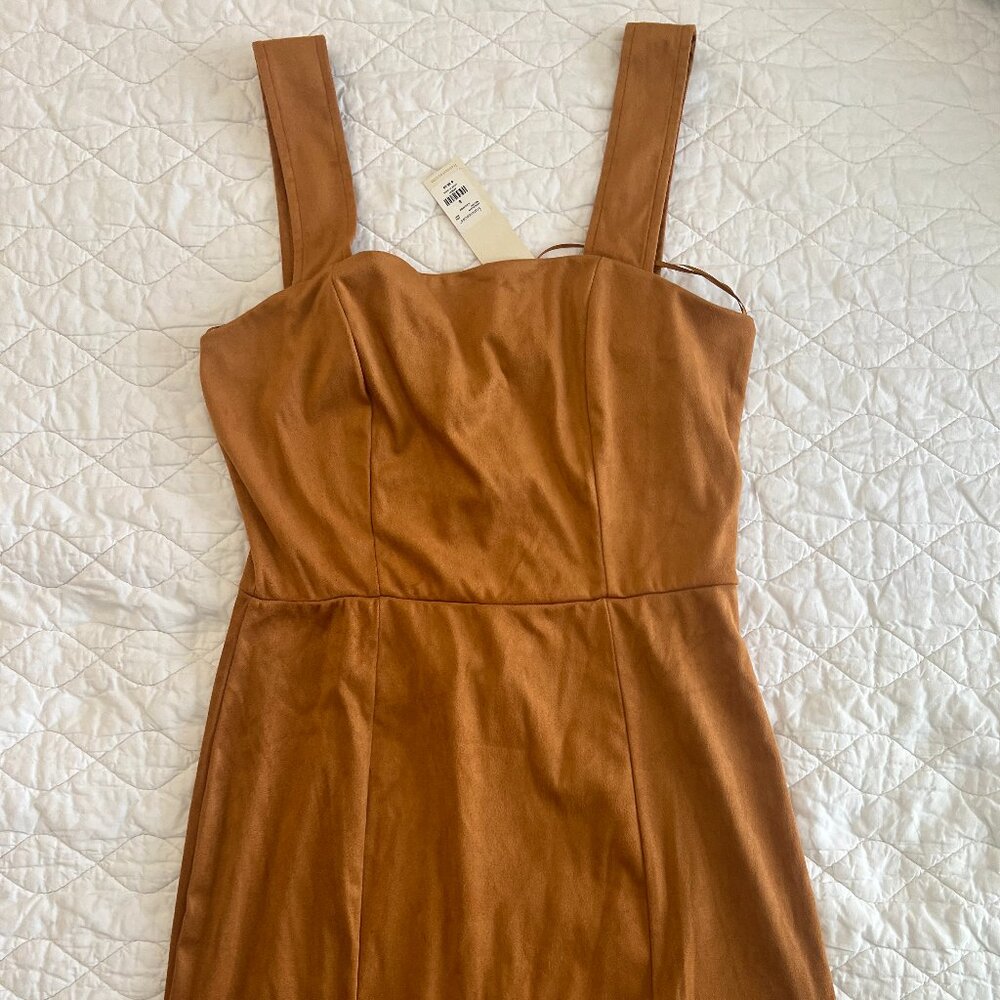Camel/Brown Corduroy Francesca's Dress Size Small